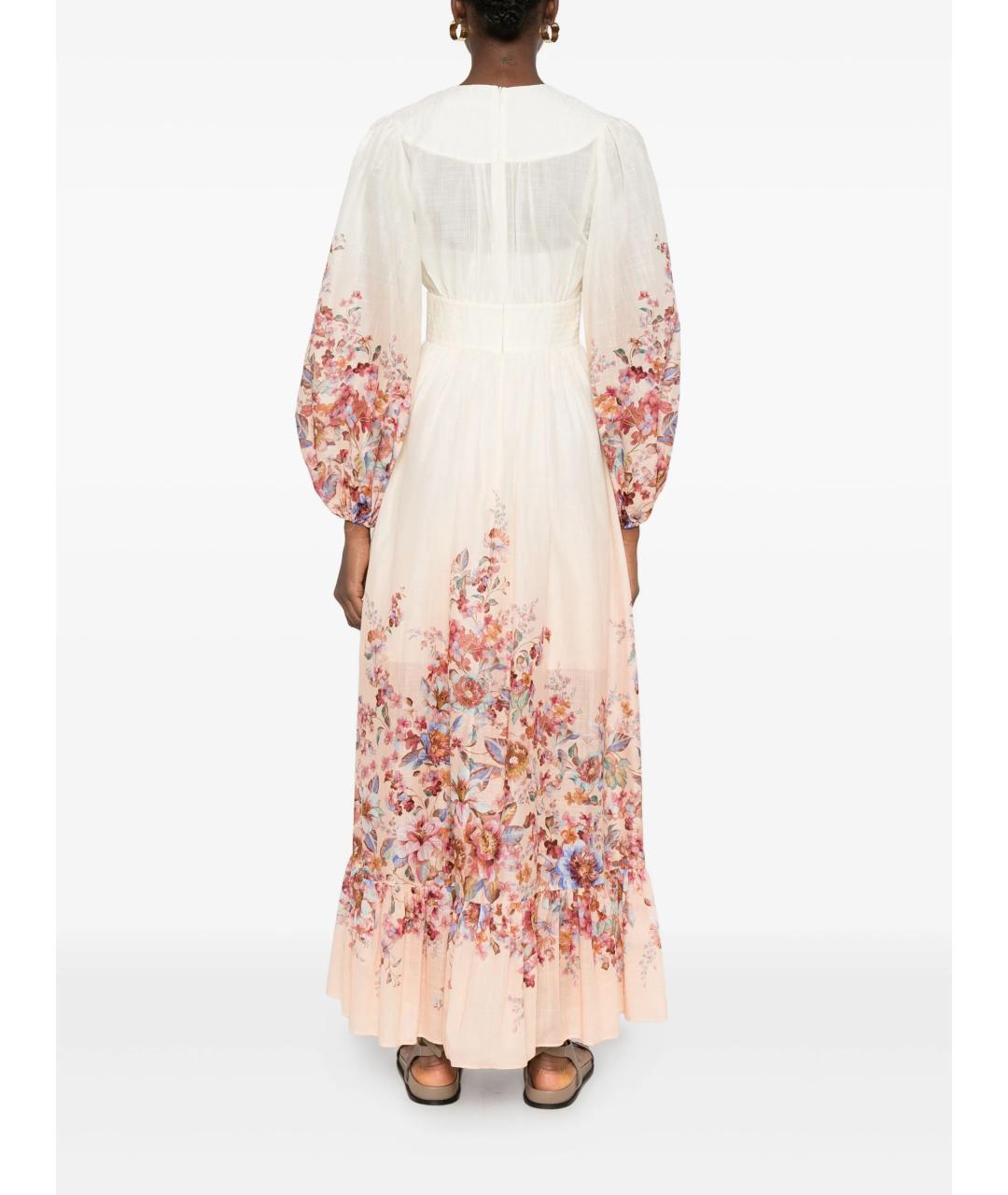 ZIMMERMANN Мульти хлопковое повседневное платье, фото 4