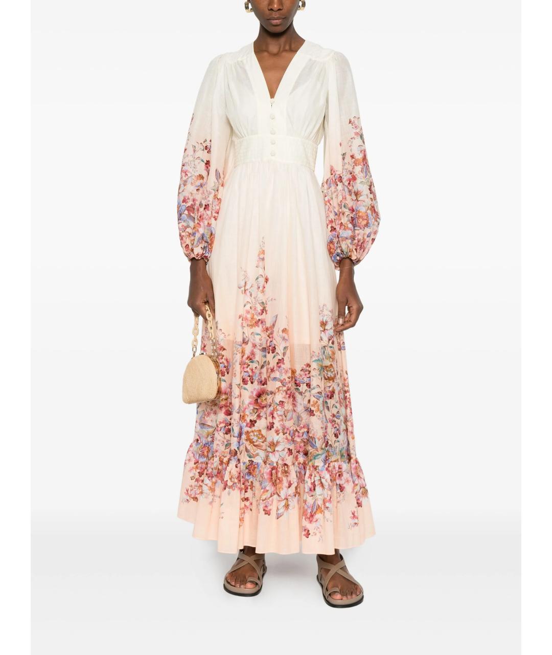 ZIMMERMANN Мульти хлопковое повседневное платье, фото 2