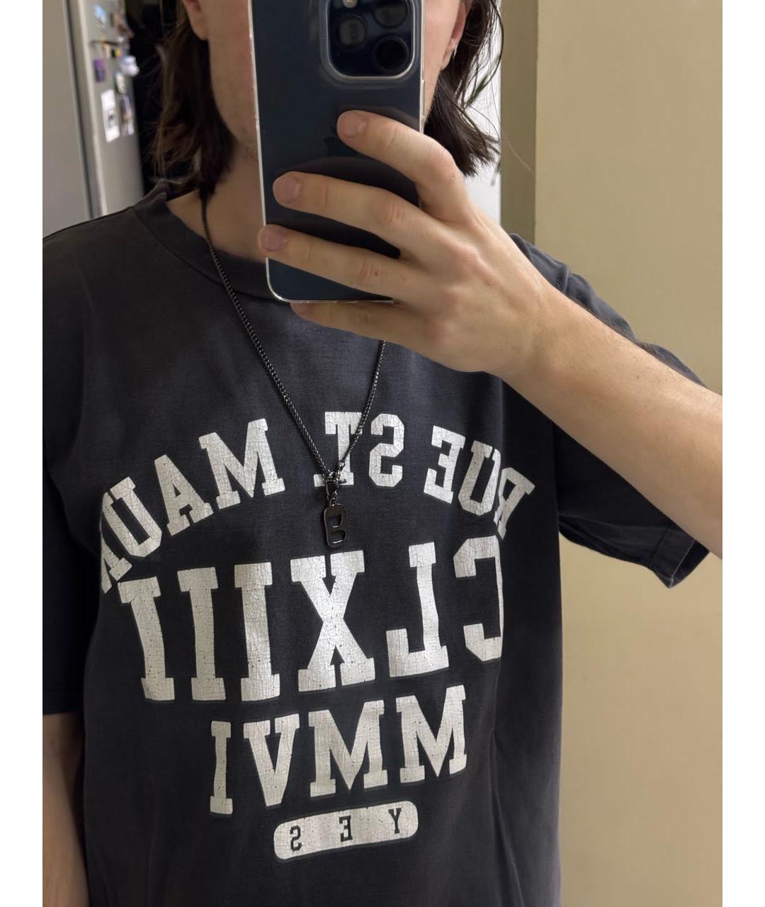 YOHJI YAMAMOTO Черная цепочка/подвеска, фото 6