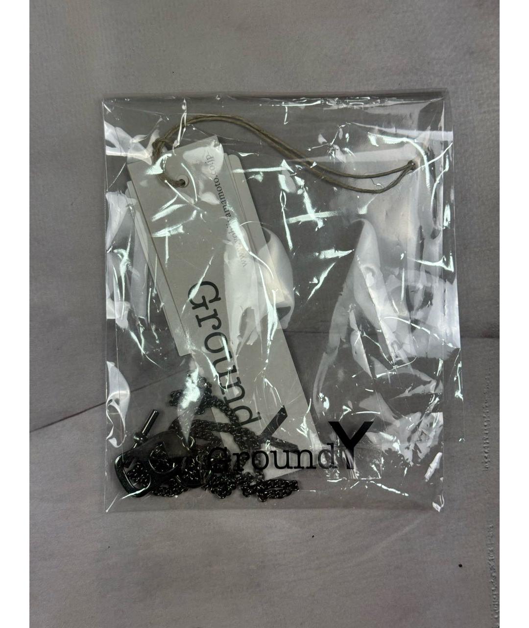 YOHJI YAMAMOTO Черная цепочка/подвеска, фото 5