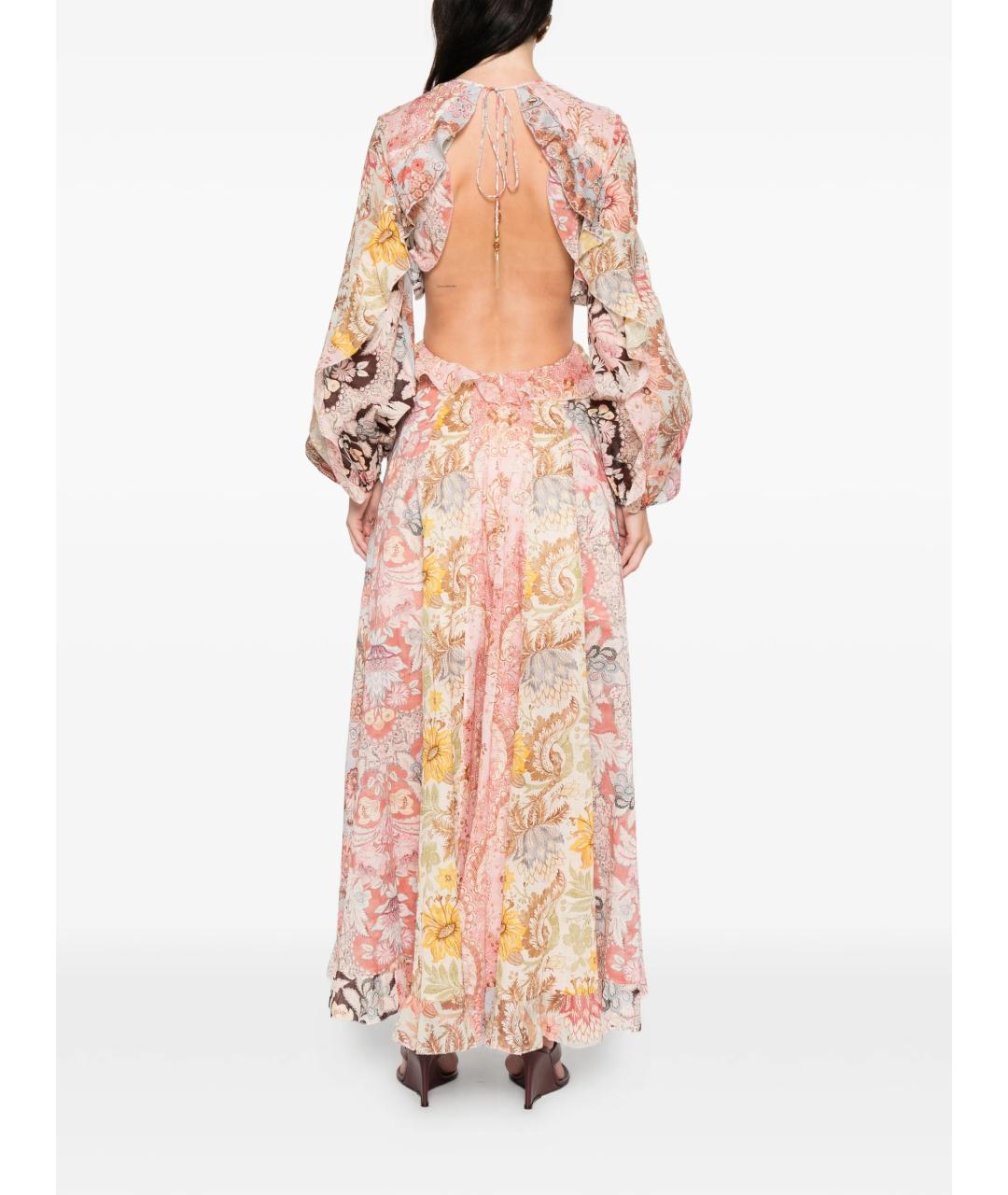 ZIMMERMANN Мульти платье, фото 4