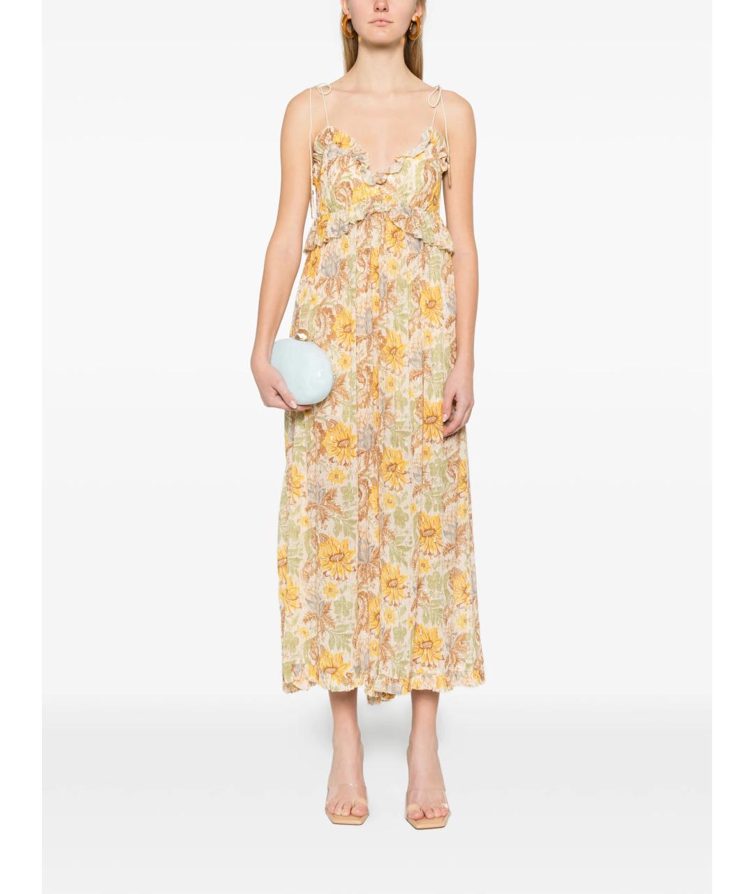ZIMMERMANN Мульти вискозное повседневное платье, фото 2
