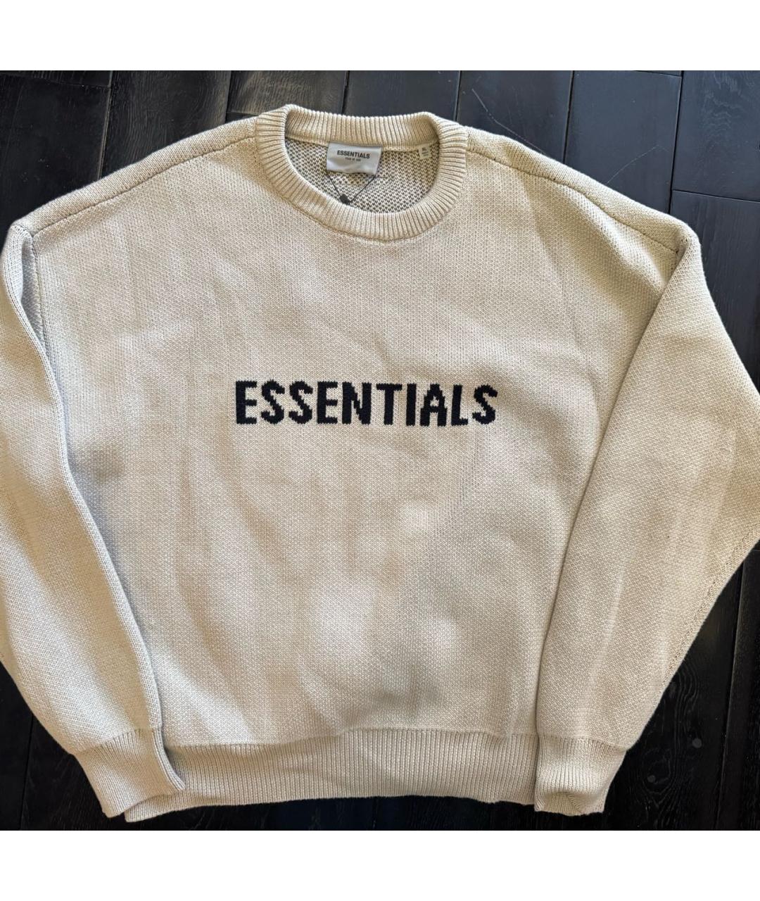 FEAR OF GOD ESSENTIALS Бежевый джемпер / свитер, фото 2