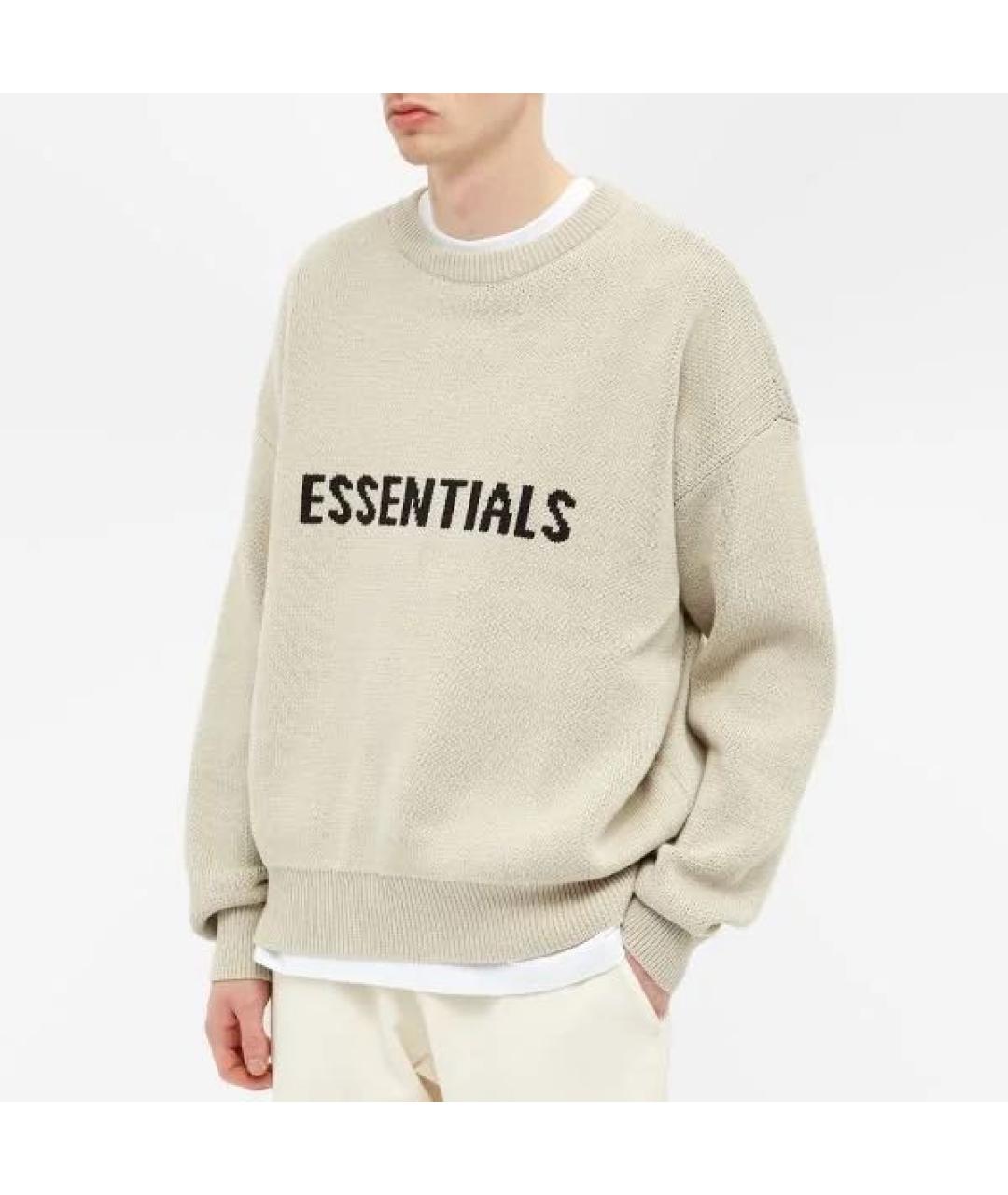 FEAR OF GOD ESSENTIALS Бежевый джемпер / свитер, фото 8