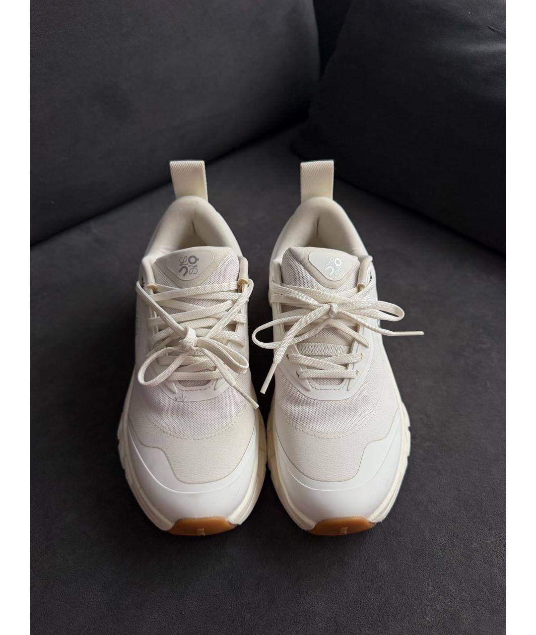 ON Белые текстильные кроссовки, фото 2