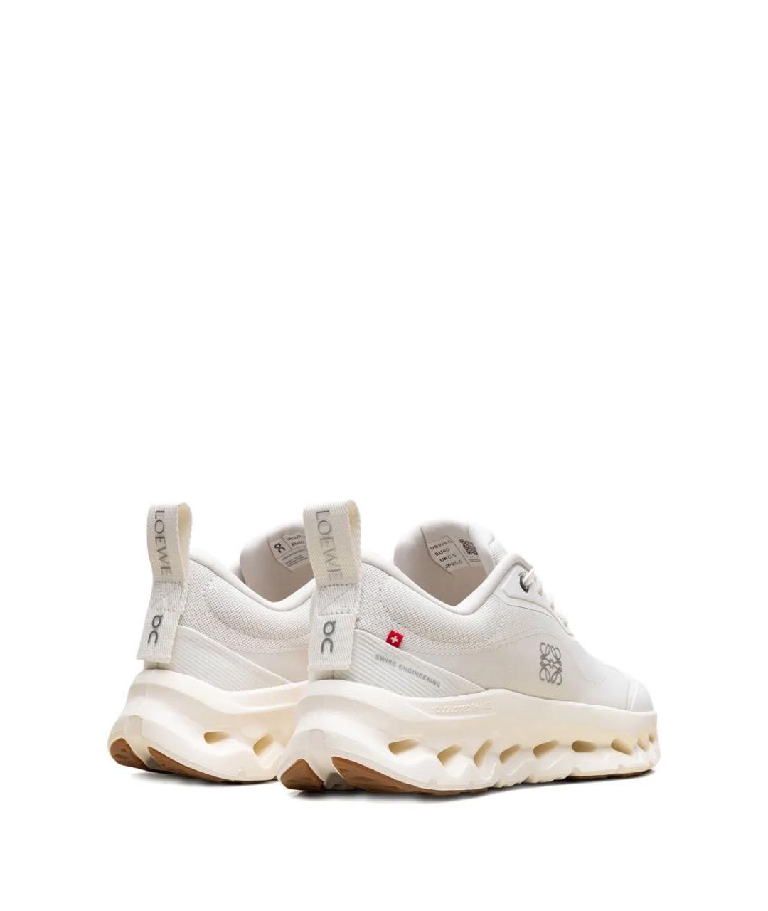 ON Белые текстильные кроссовки, фото 4