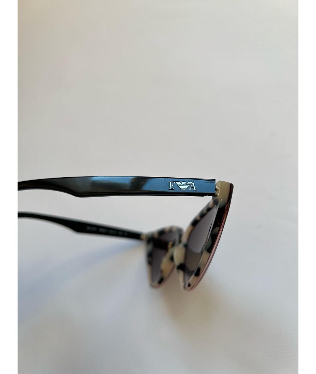 EMPORIO ARMANI Мульти пластиковые солнцезащитные очки, фото 3