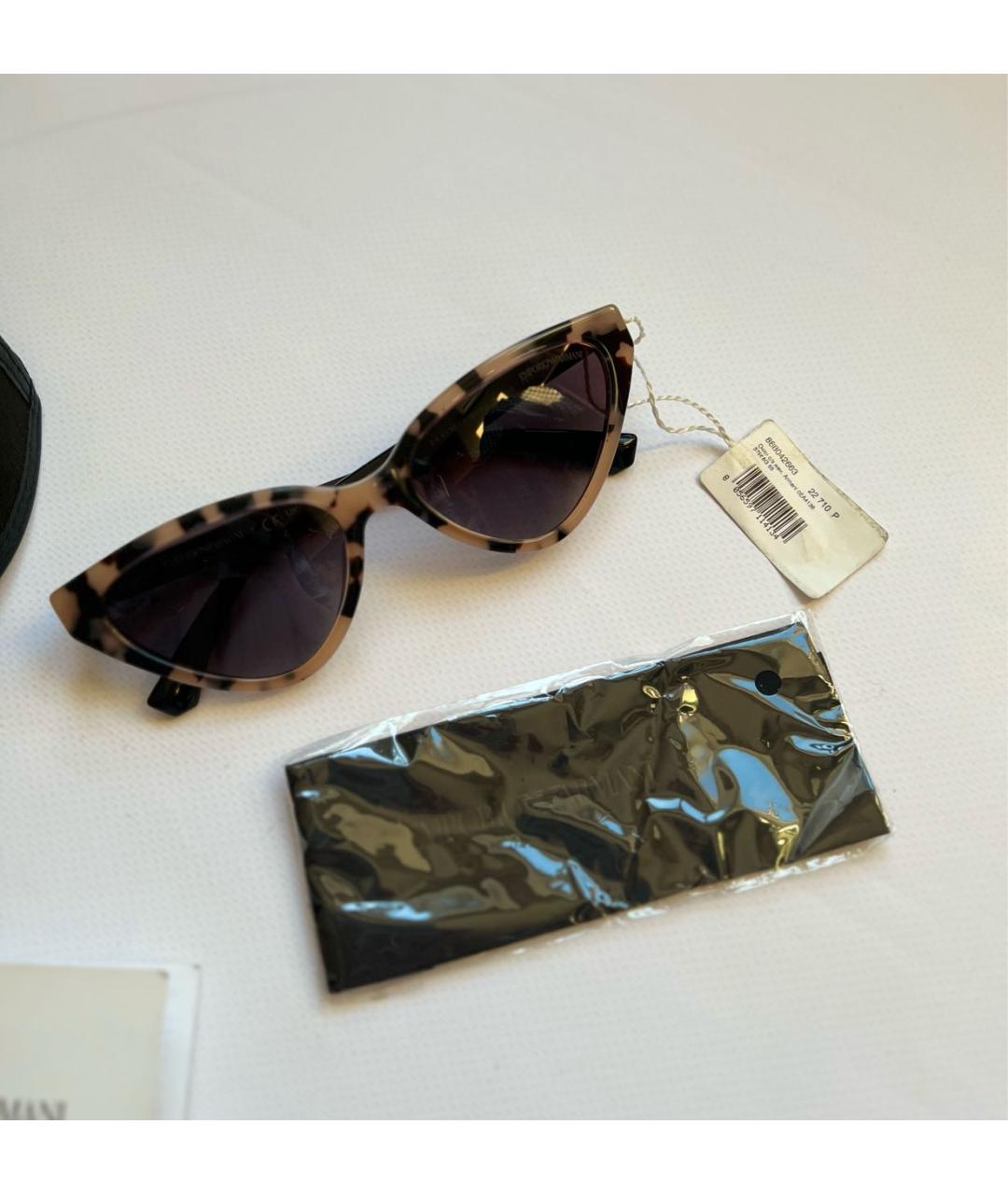 EMPORIO ARMANI Мульти пластиковые солнцезащитные очки, фото 5