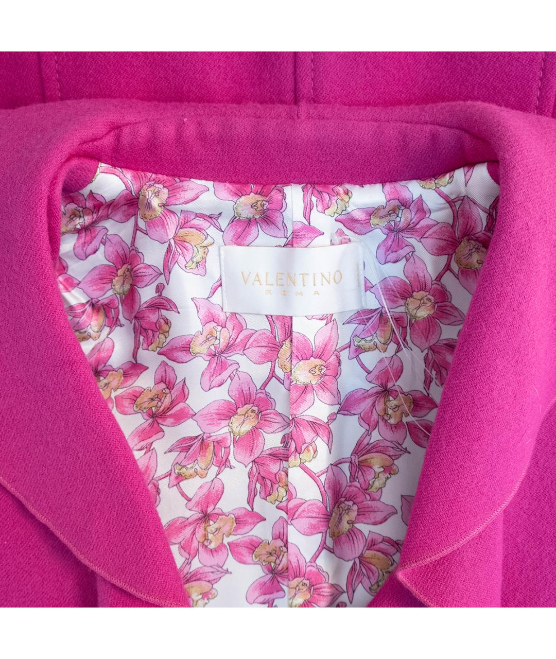 VALENTINO Розовый шерстяной жакет/пиджак, фото 3