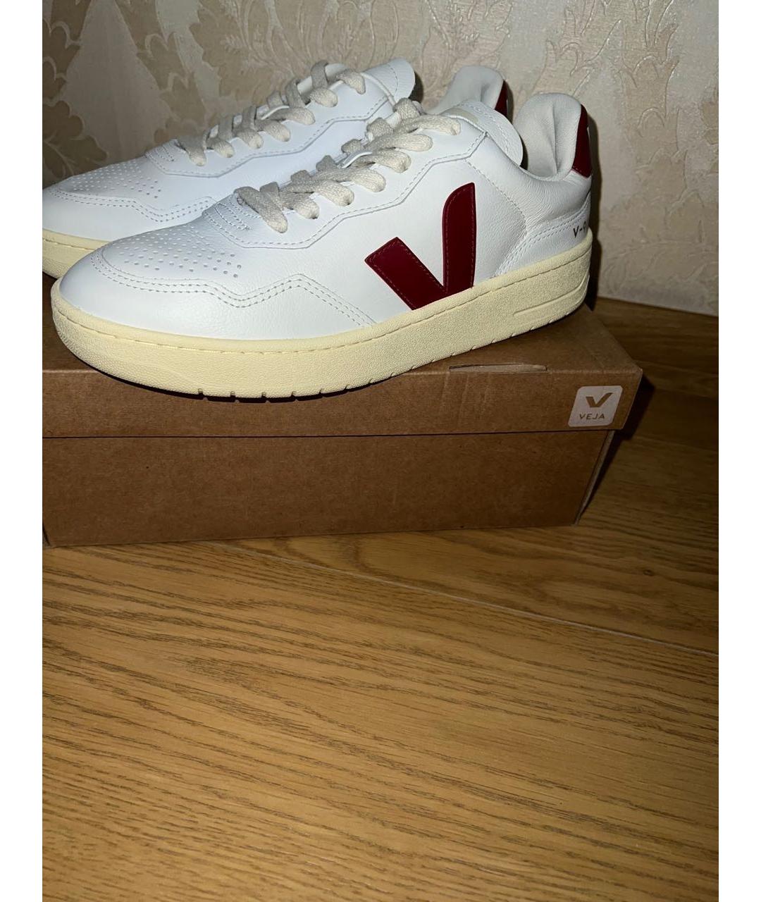 VEJA Белые кожаные кеды, фото 8