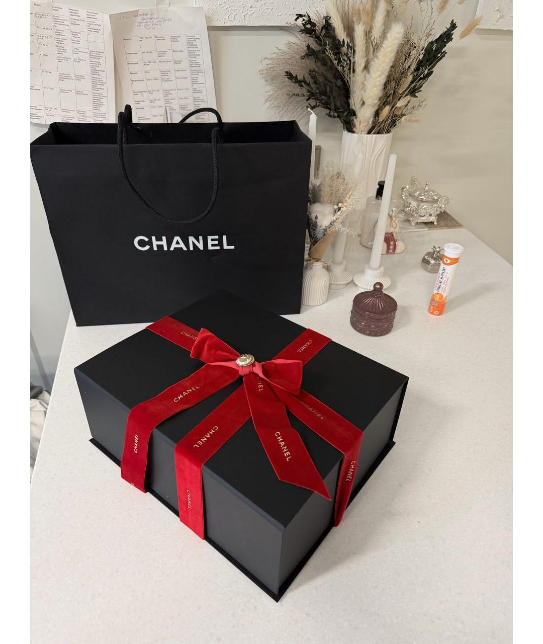 CHANEL Розовая кожаная сумка через плечо, фото 6