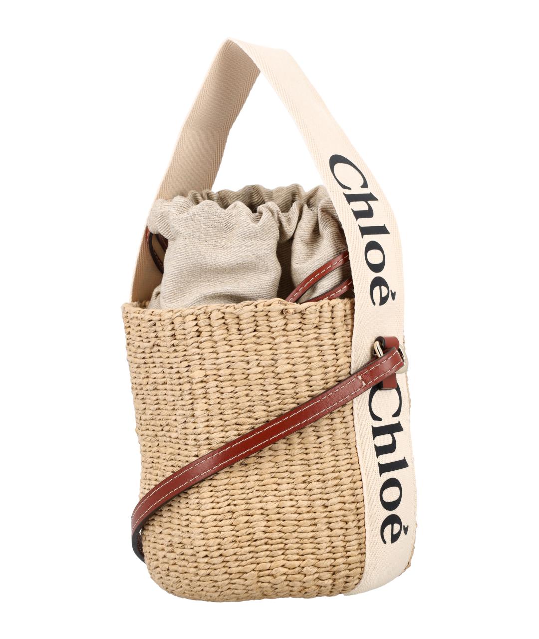 CHLOE Бежевая сумка тоут, фото 6