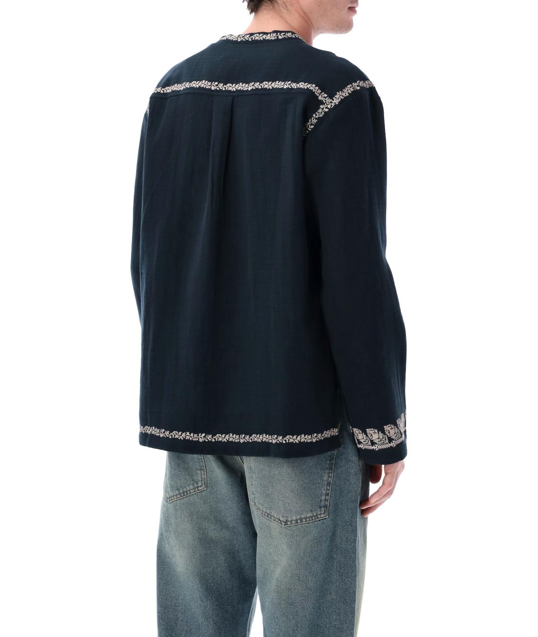 ISABEL MARANT Черная хлопковая кэжуал рубашка, фото 2