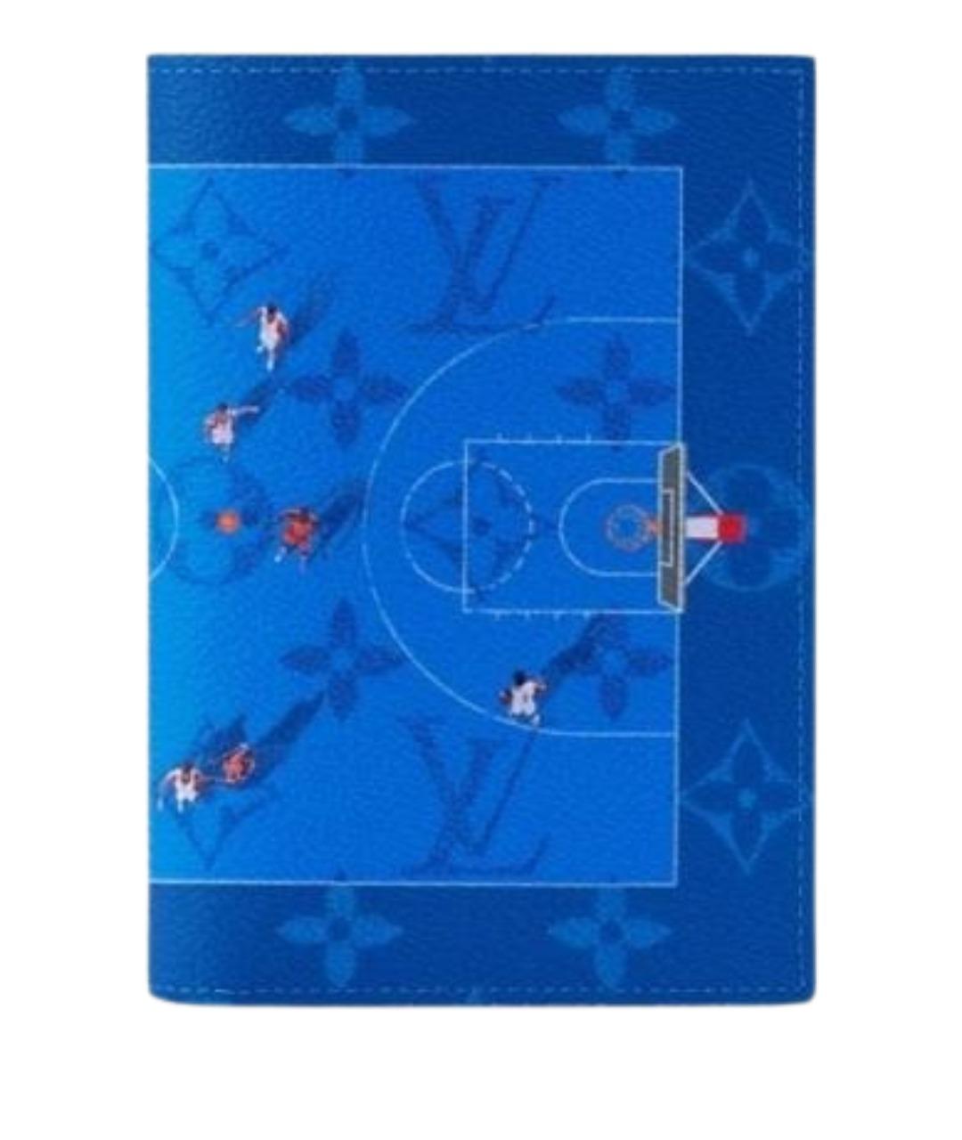 LOUIS VUITTON Синяя визитница, фото 1