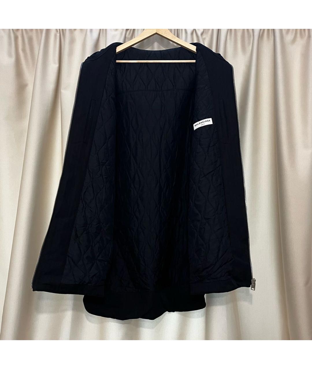 BALENCIAGA Черная парка, фото 4