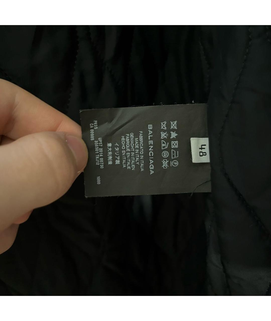 BALENCIAGA Черная парка, фото 8