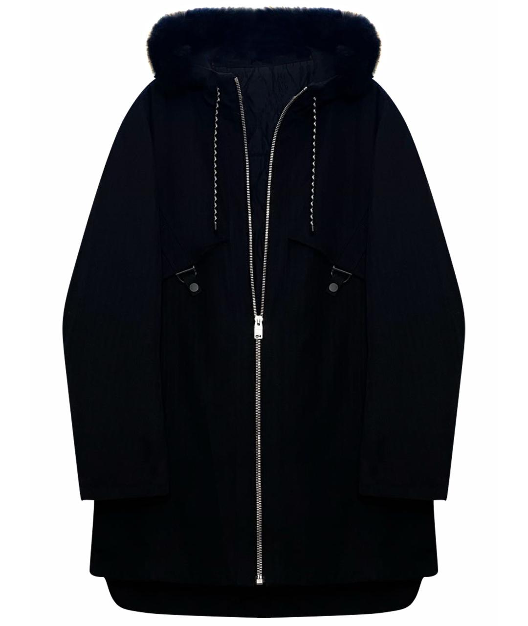 BALENCIAGA Черная парка, фото 1