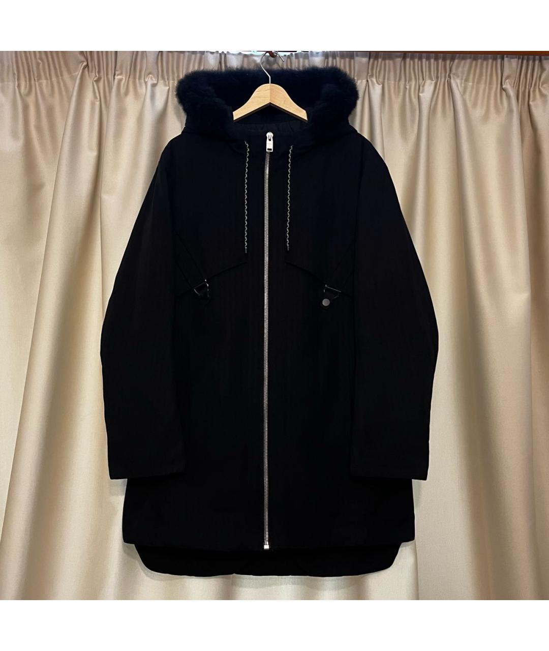 BALENCIAGA Черная парка, фото 3