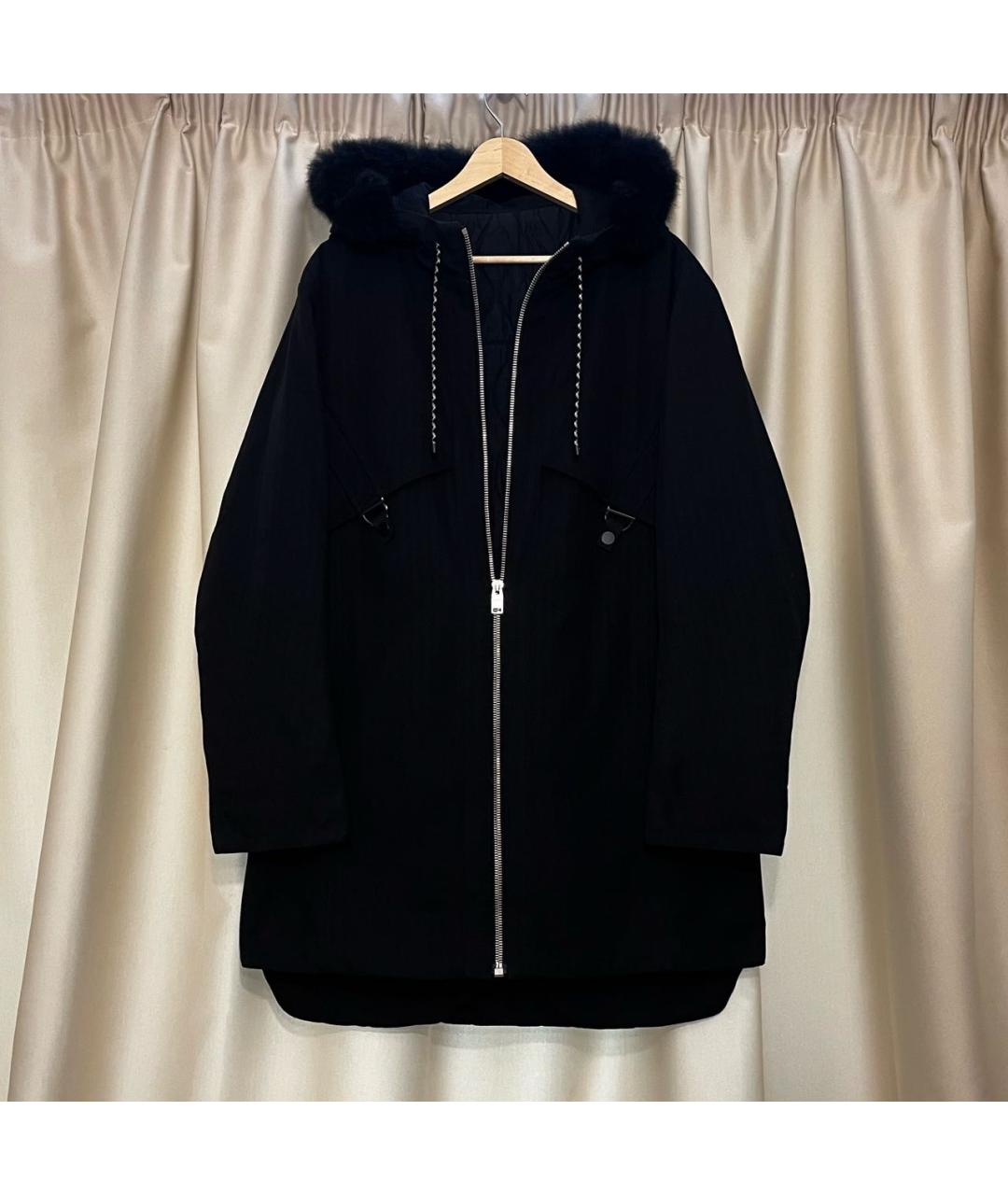 BALENCIAGA Черная парка, фото 9