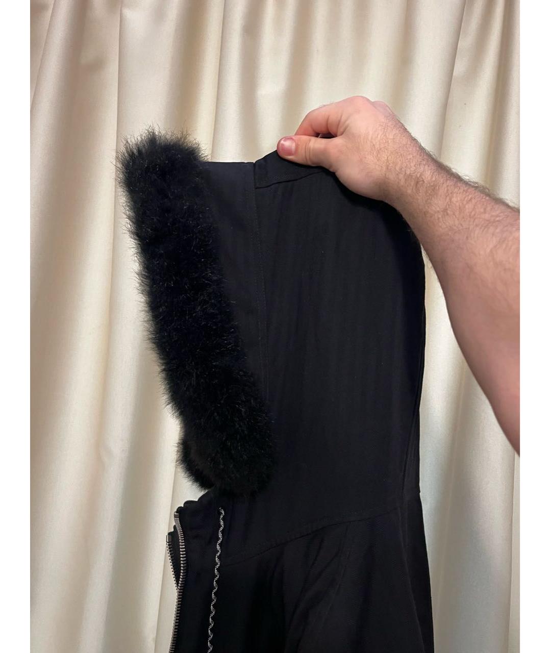 BALENCIAGA Черная парка, фото 5