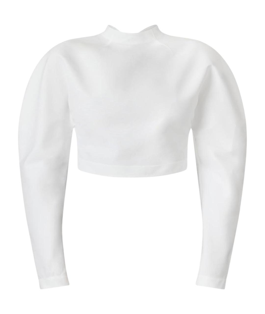 ALAIA Белая хлопковая блузы, фото 1