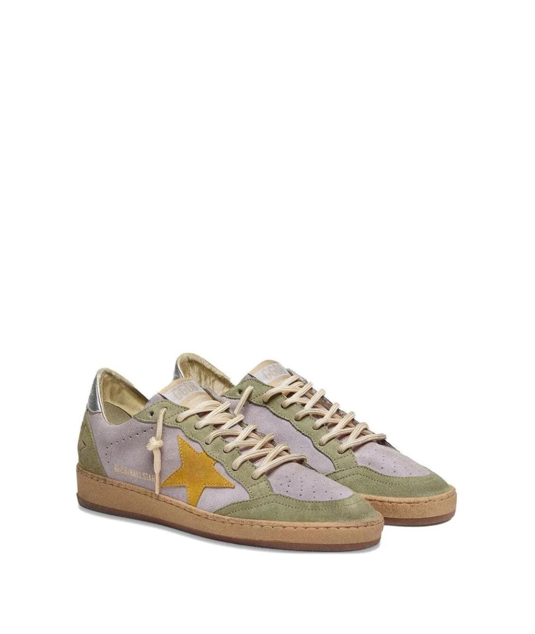 GOLDEN GOOSE DELUXE BRAND Мульти замшевые кеды, фото 3