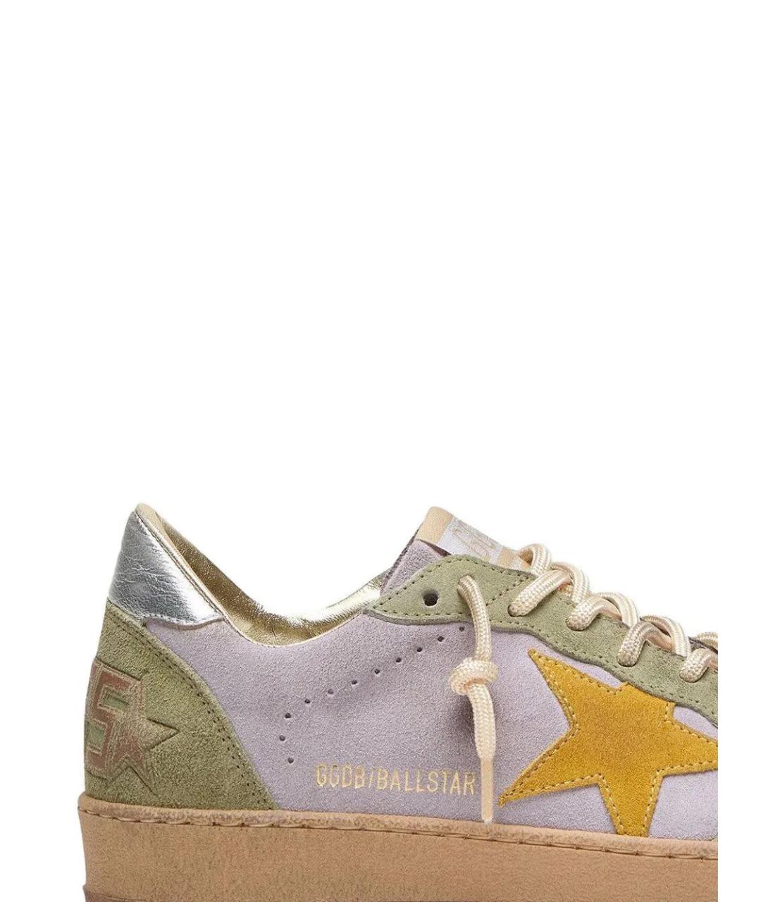 GOLDEN GOOSE DELUXE BRAND Мульти замшевые кеды, фото 5