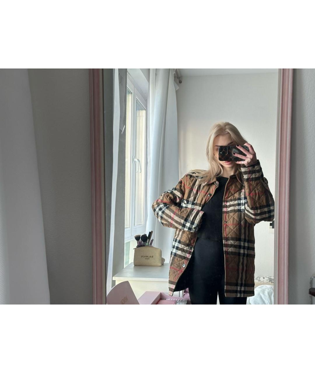 BURBERRY Хлопковая куртка, фото 4