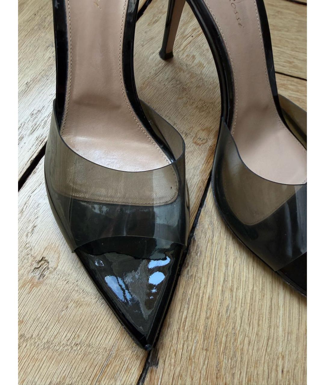 GIANVITO ROSSI Черные босоножки, фото 6