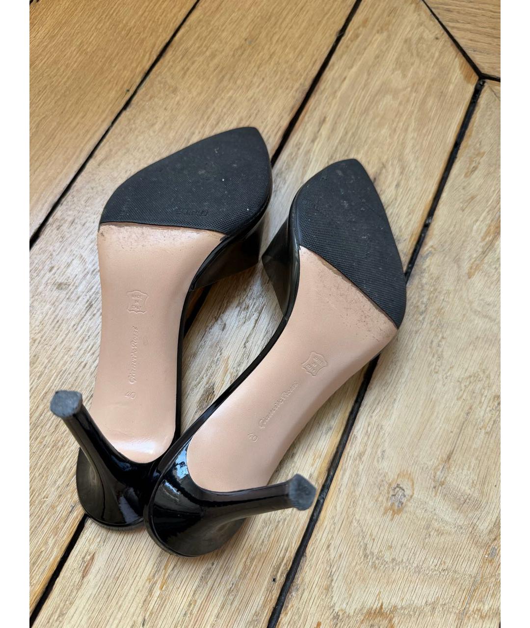 GIANVITO ROSSI Черные босоножки, фото 7