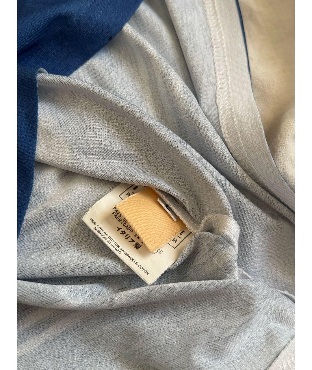 JOHN GALLIANO Голубая синтетическая футболка, фото 6