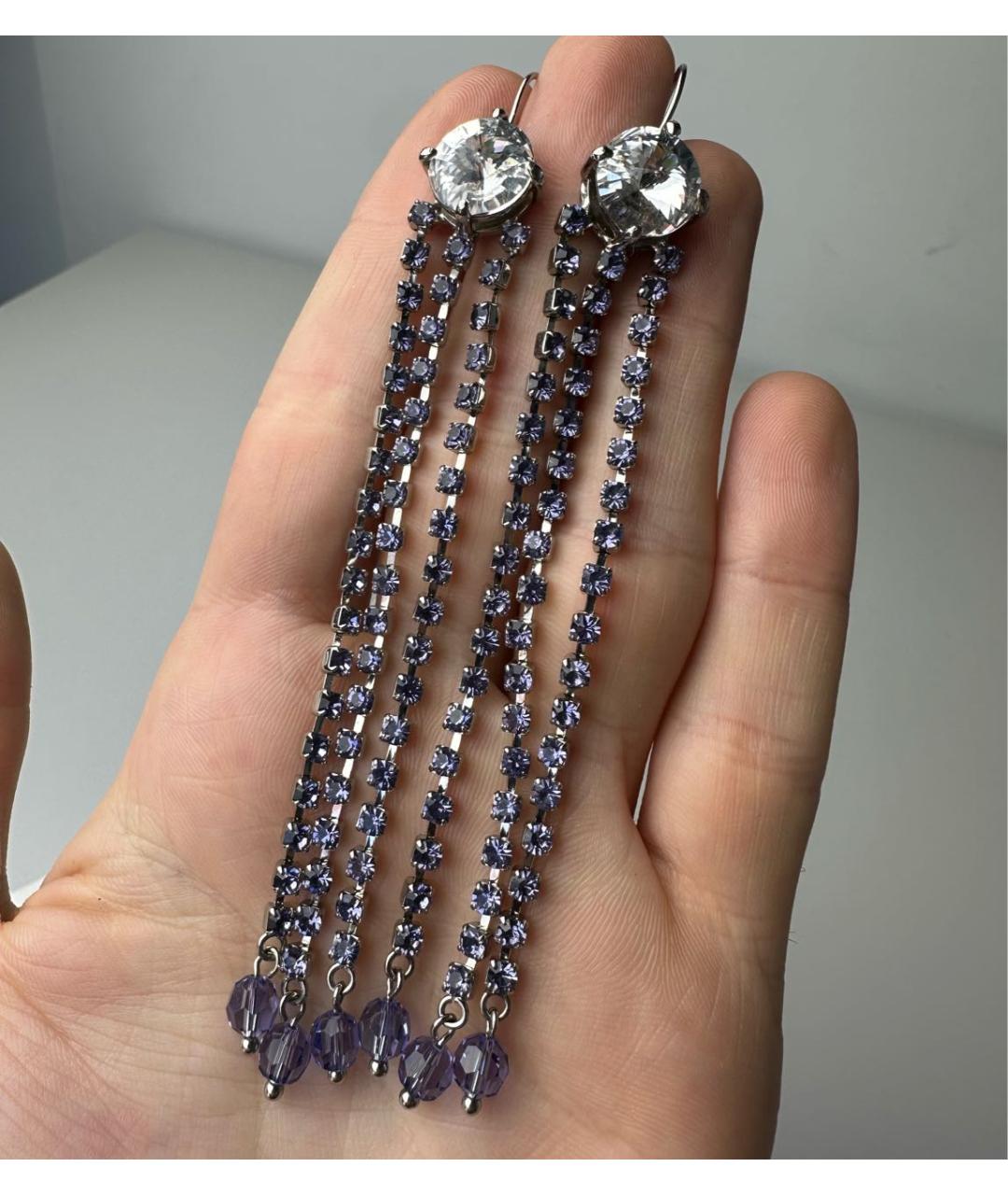 MIU MIU Серебряные серьги, фото 3