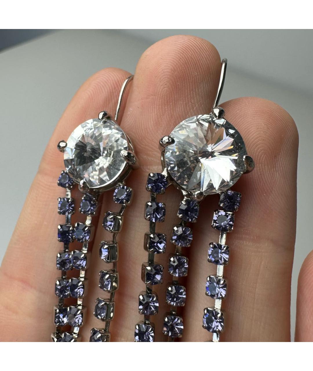 MIU MIU Серебряные серьги, фото 4