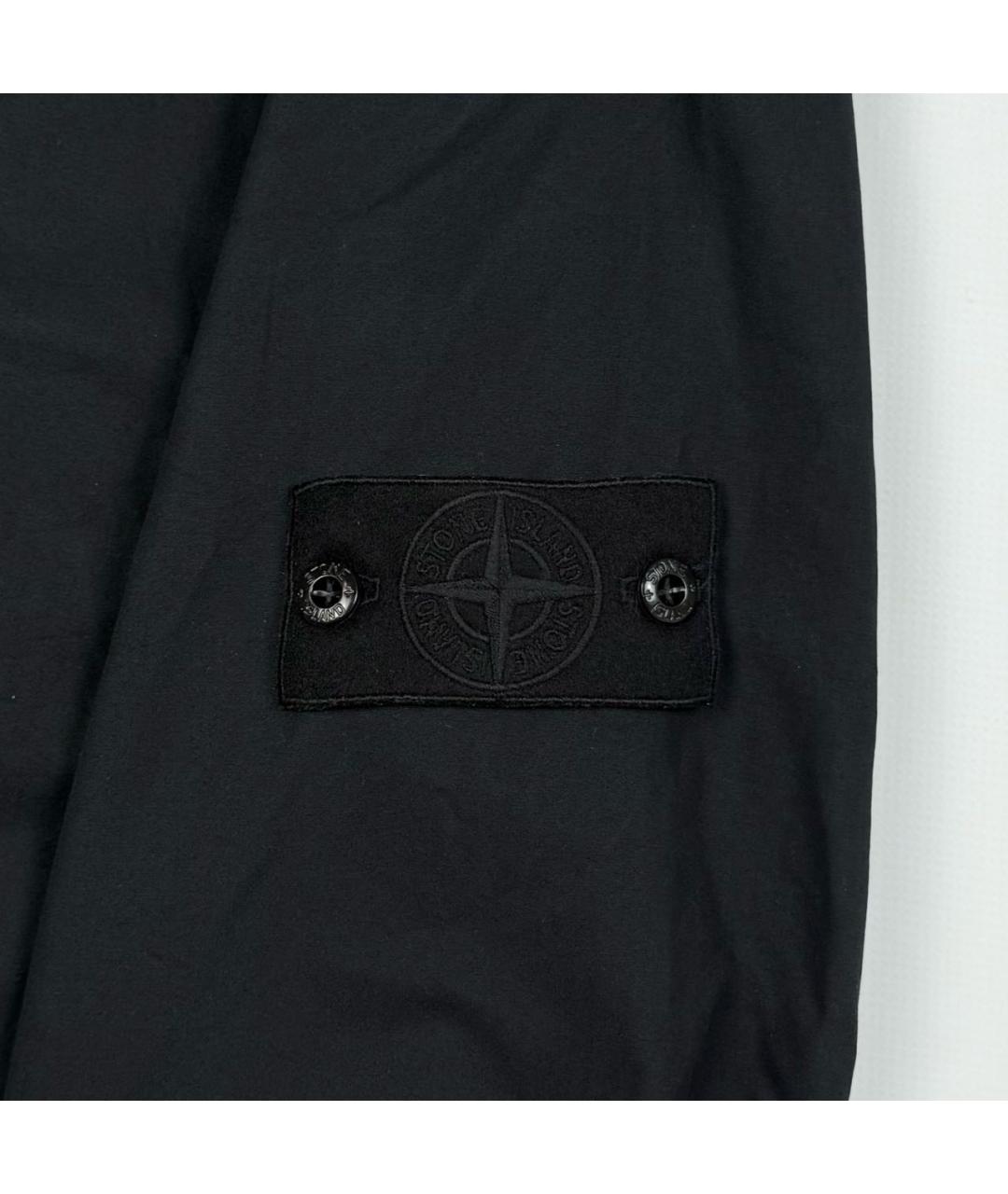 STONE ISLAND Черная куртка, фото 4
