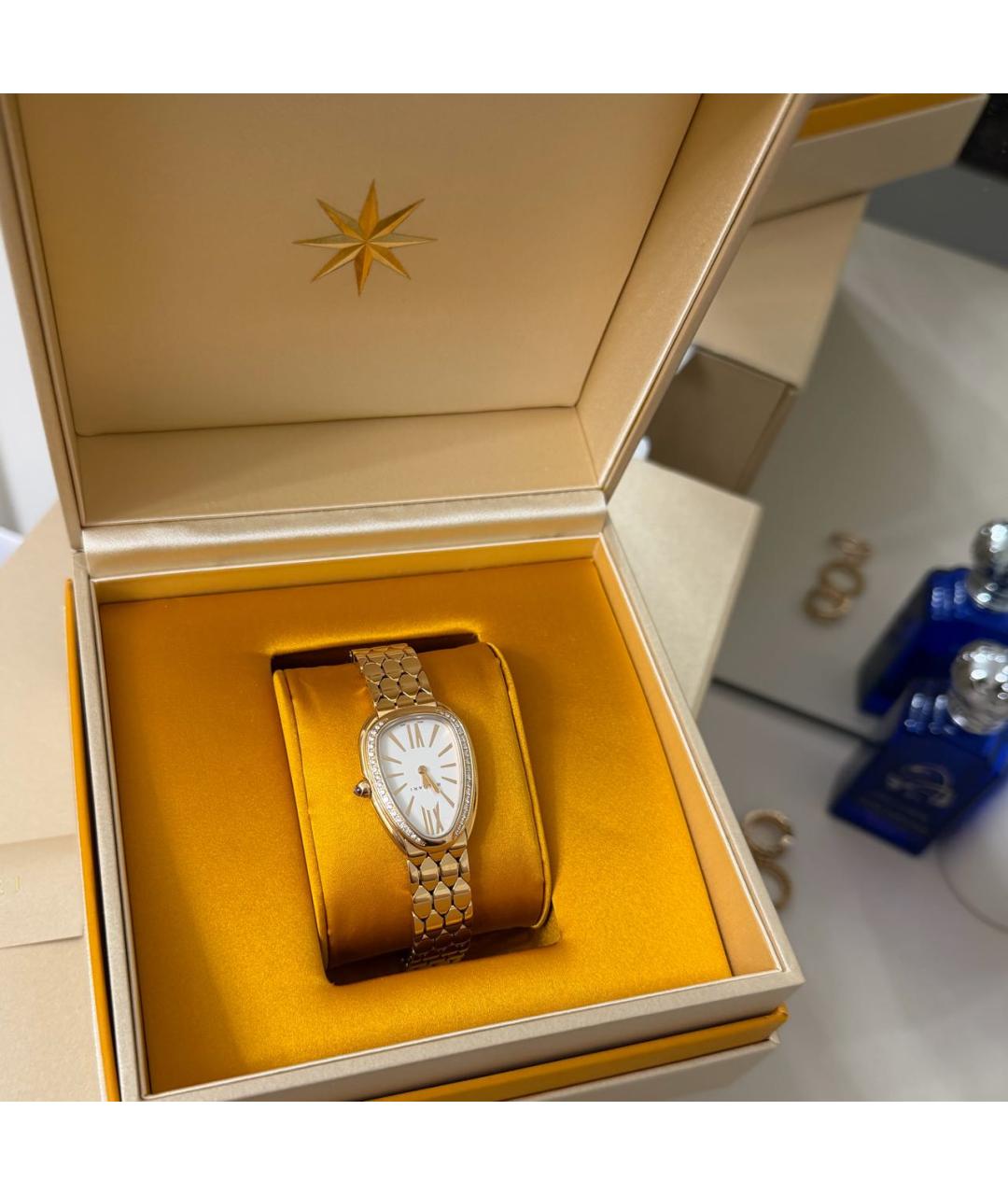 BVLGARI Золотые часы из розового золота, фото 3