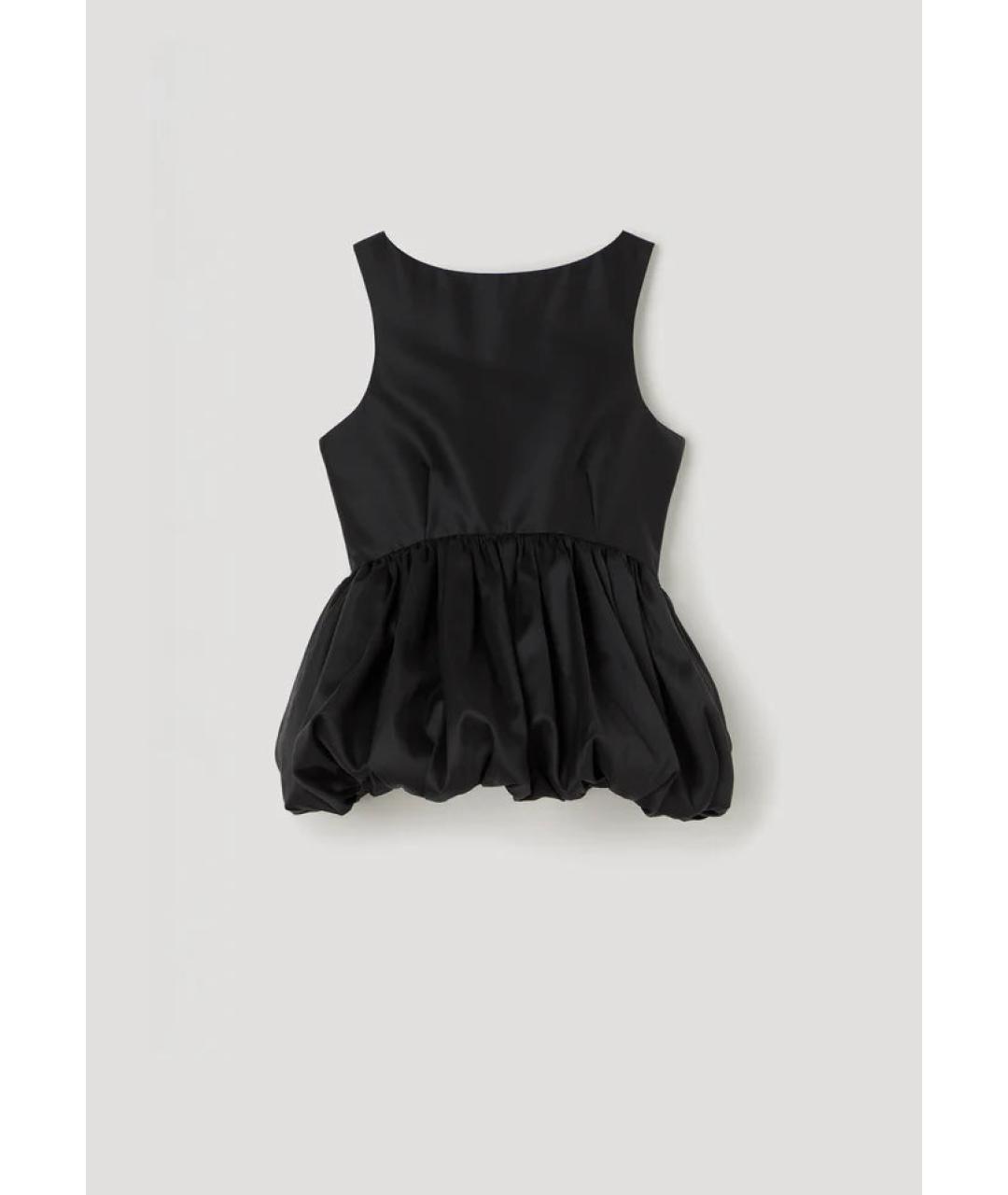 ROHE Черная шерстяная блузы, фото 4