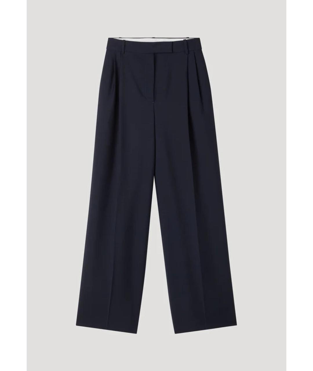 ROHE Темно-синий шерстяной костюм с брюками, фото 2