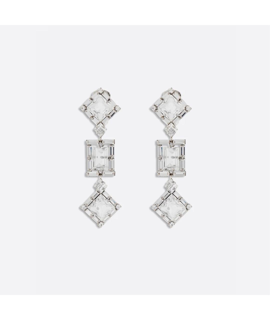 ALESSANDRA RICH Серебряные стеклянные серьги, фото 4