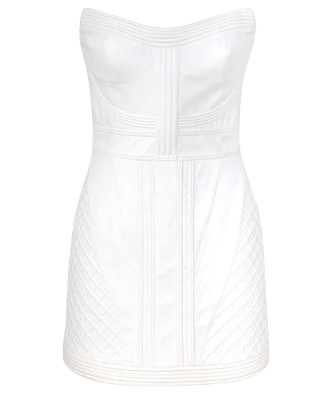 ZIMMERMANN Белое хлопковое коктейльное платье, фото 1