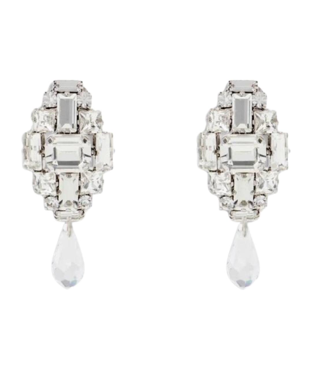 ALESSANDRA RICH Серебряные стеклянные серьги, фото 1