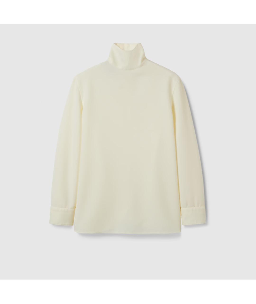 GUCCI Белый полиэстеровый костюм с брюками, фото 4