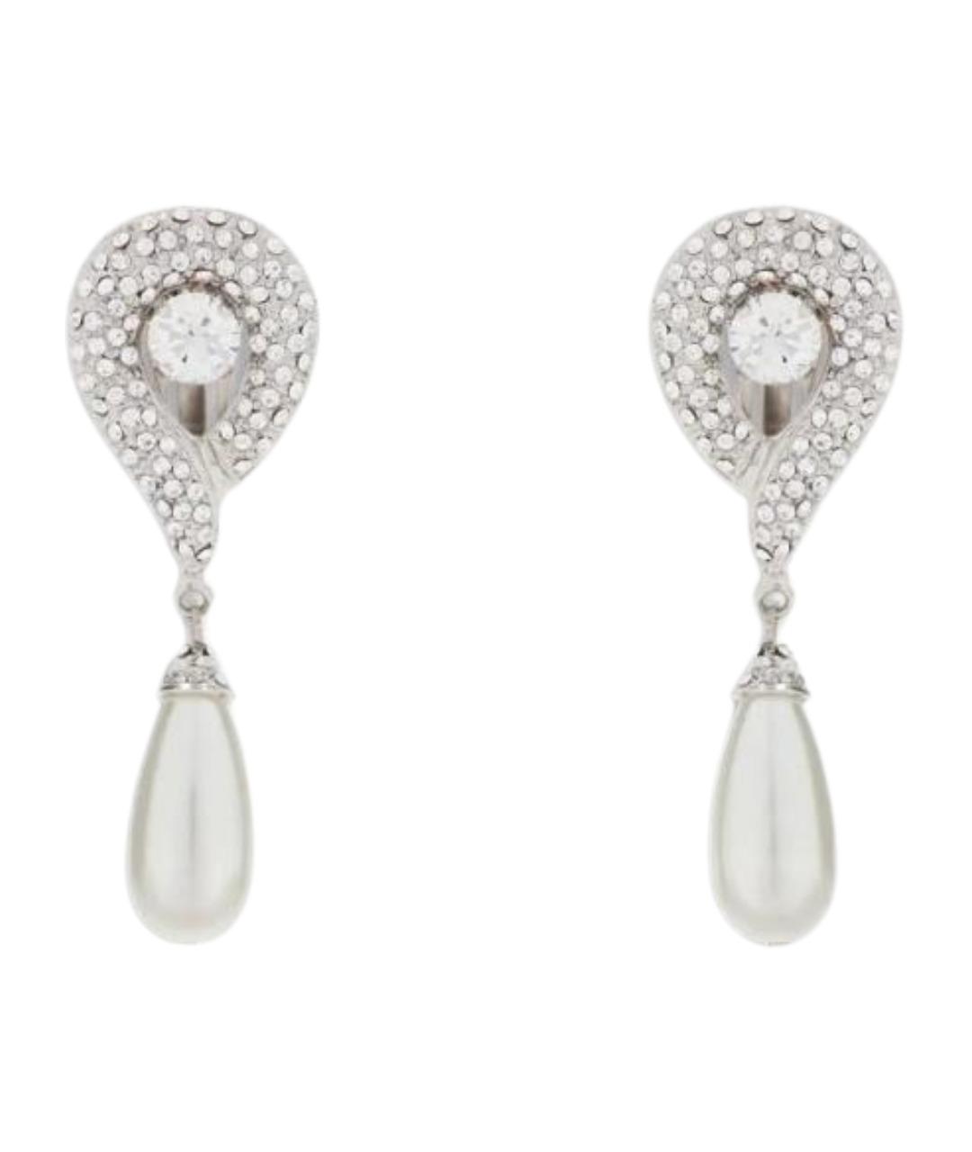 ALESSANDRA RICH Серебряные стеклянные серьги, фото 1