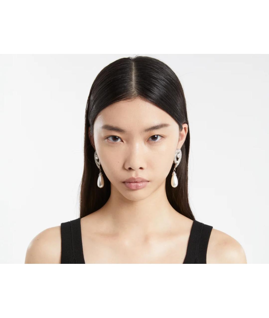 ALESSANDRA RICH Серебряные стеклянные серьги, фото 3