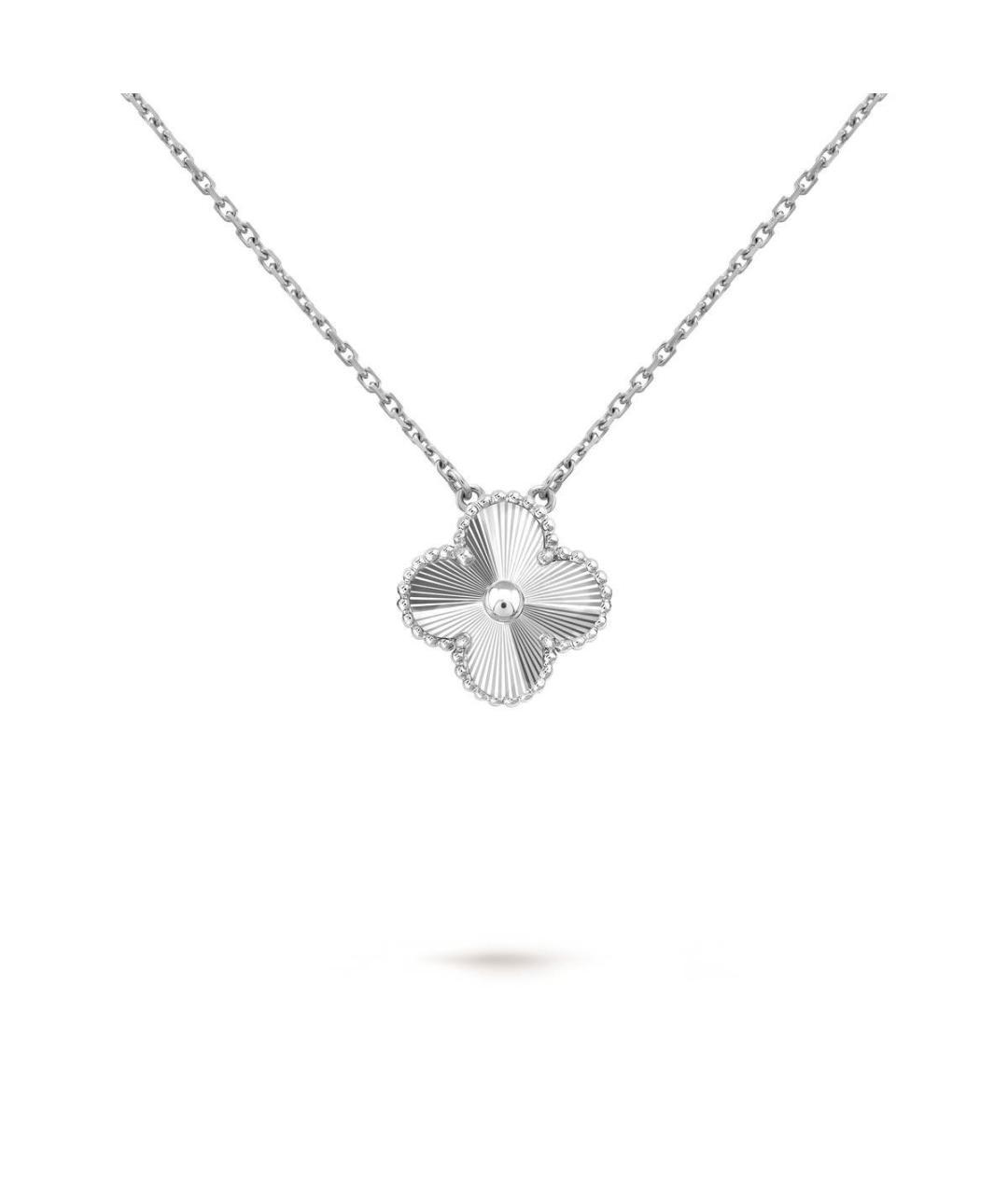 VAN CLEEF & ARPELS Серебряное колье из белого золота, фото 4