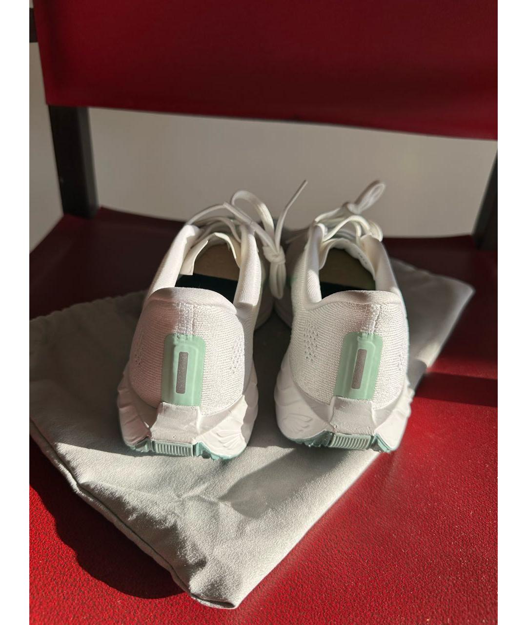 NIKE Белые текстильные кроссовки, фото 2