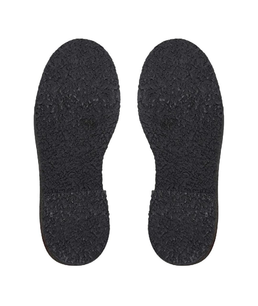 MAX MARA Черные кожаные полусапоги, фото 5