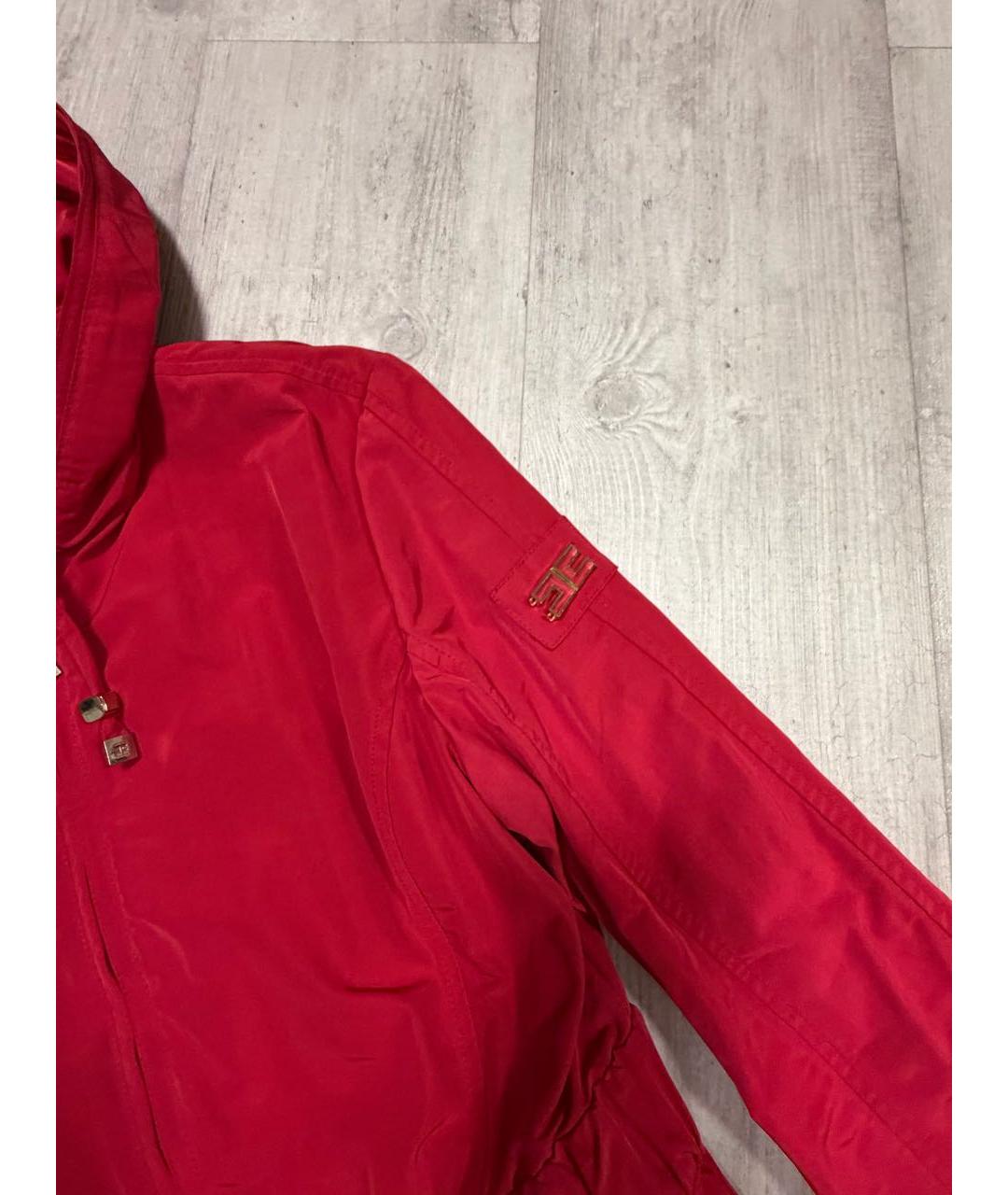 ELISABETTA FRANCHI Красная куртка, фото 4