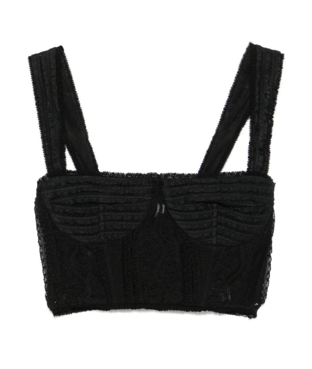 CHARO RUIZ Черный хлопковый костюм с брюками, фото 6