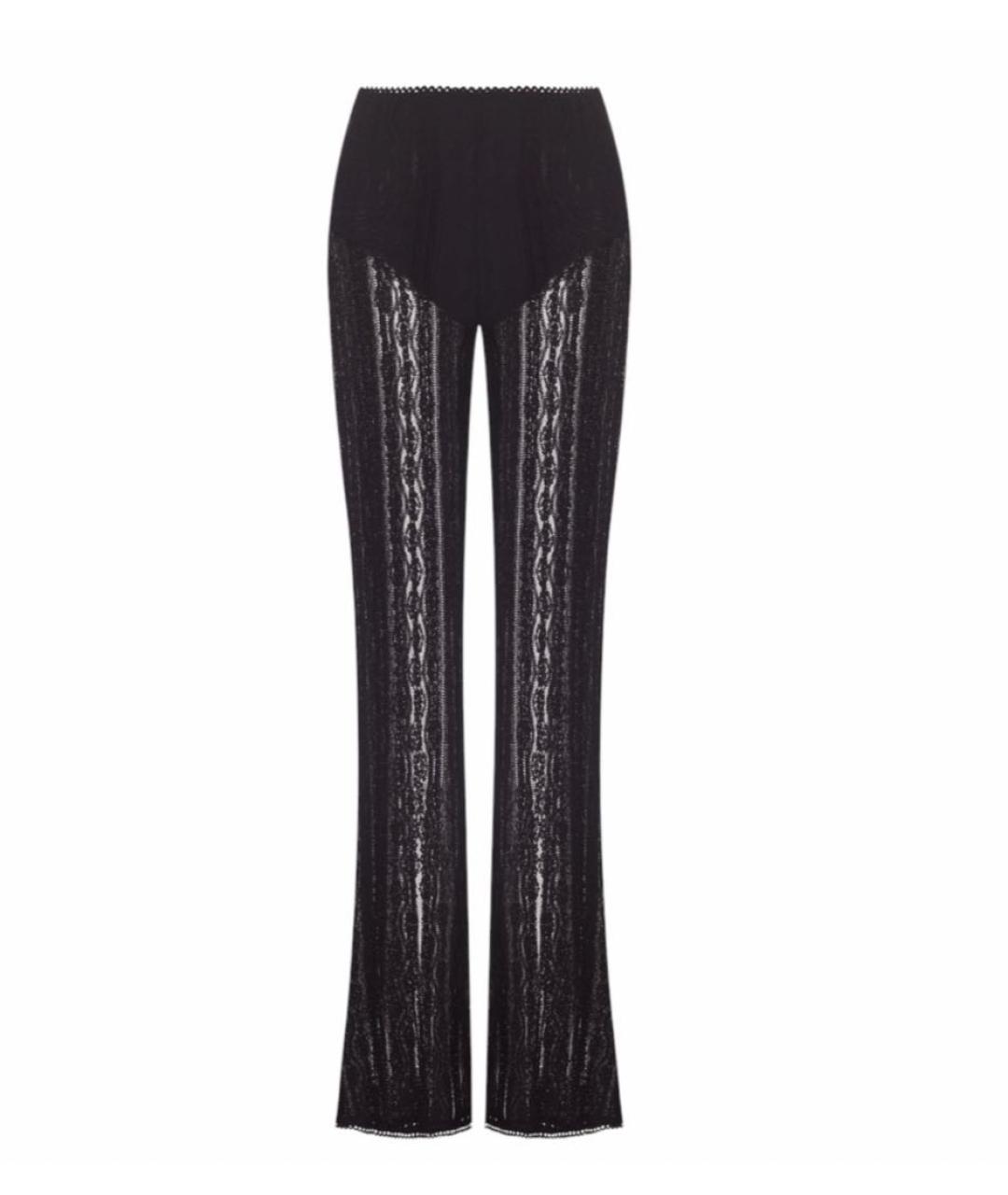 CHARO RUIZ Черный хлопковый костюм с брюками, фото 7