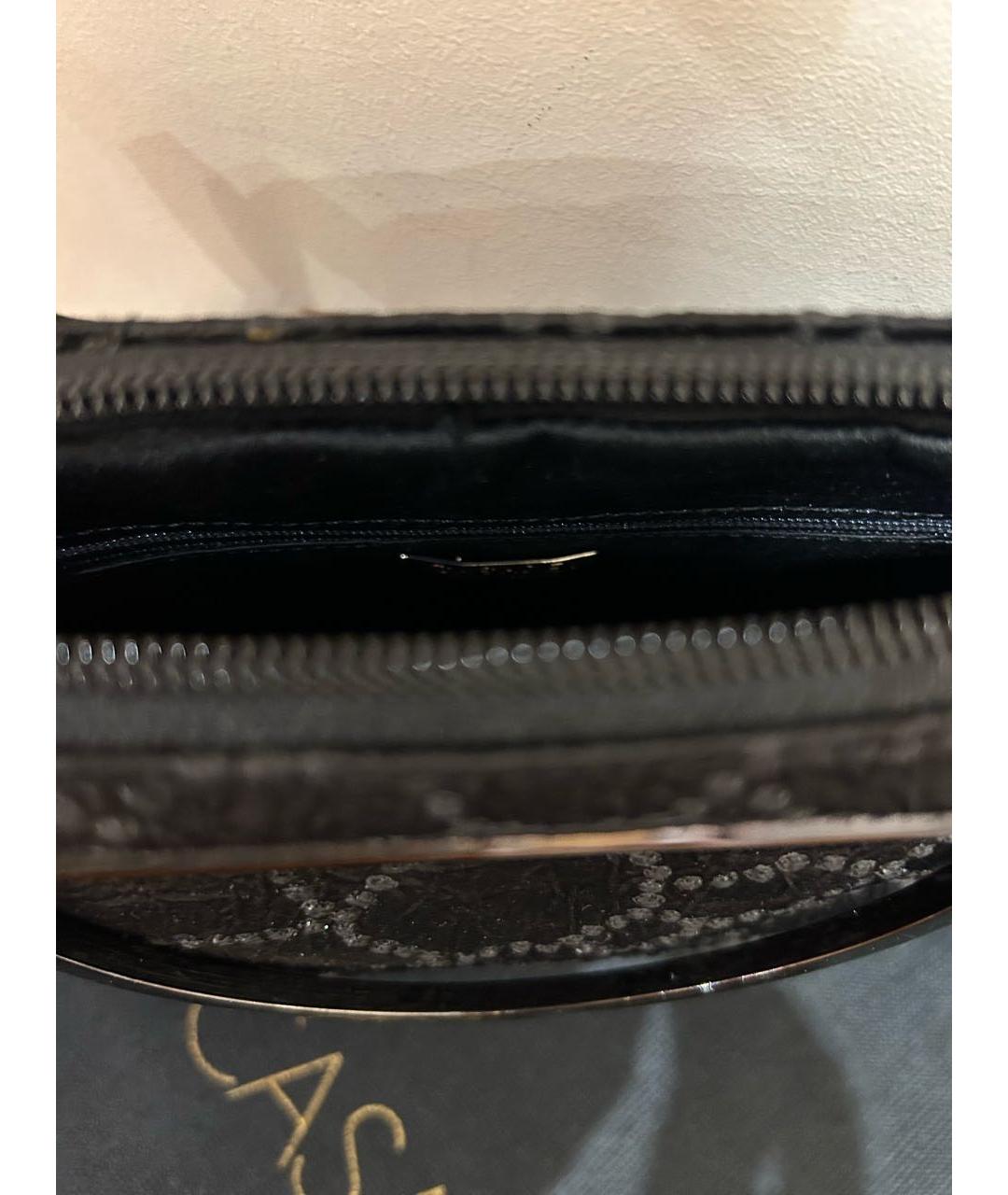 CASADEI Черная сумка через плечо, фото 4